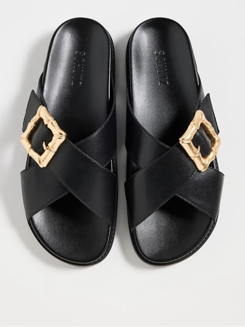 SCHUTZ Enola Crossed Sandals